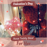 Handmade Rose Bear - The Best Gift For The Loved Ones in 2020