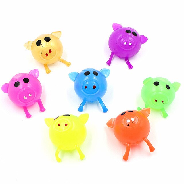 Smash-it Stress Relief Pig Ball Now comes in various colours