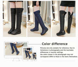 Cotton Padded Fleece Lining Knee Long Boots, [product_tag] - xmasgiftsinspo