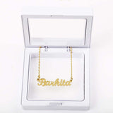 Qitian Name Necklace Gold Color Stainless Steel Personalized Custom Necklaces,Custom Name Necklace, Personalized Name Pendant, [product_tag] - xmasgiftsinspo