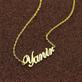 Christmas Gift Engraved Necklace