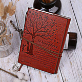 To My Daughter Leather Vintage Writing Journal from Mom, [product_tag] - xmasgiftsinspo