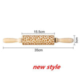 CHRISTMAS EMBOSSED ROLLING PIN, [product_tag] - xmasgiftsinspo