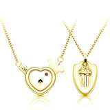 Love Heart Lock Stainless Steel Bracelets Bangle, [product_tag] - xmasgiftsinspo