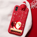 Merry Christmas Cartoon Case For iPhone, [product_tag] - xmasgiftsinspo