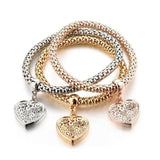 Secret Heart Shaped Charm Bracelet, [product_tag] - xmasgiftsinspo