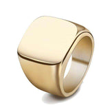Customized Trendy Steel Ring, [product_tag] - xmasgiftsinspo